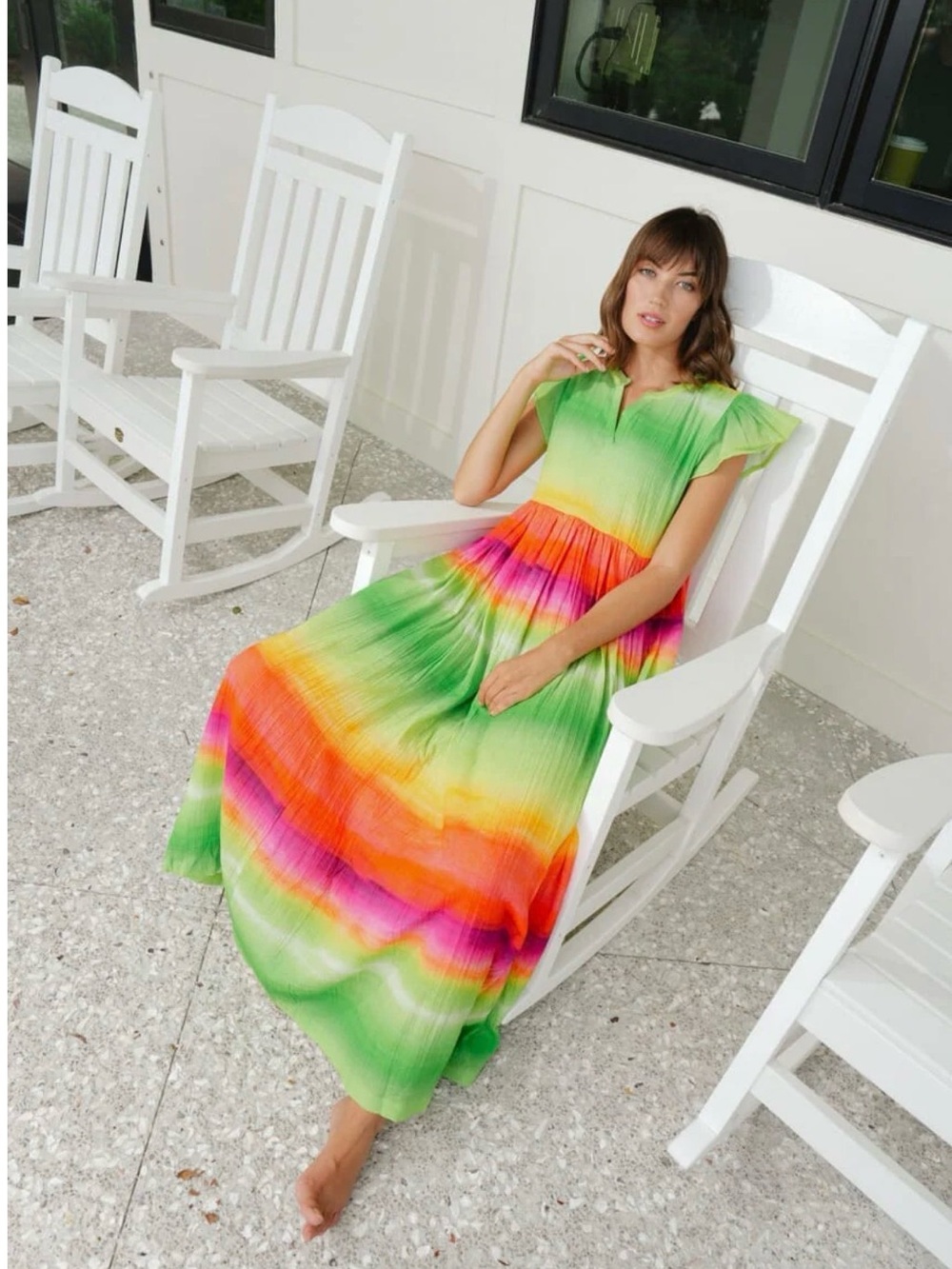Briton Court Jenny Maxi Dress in Sunshine